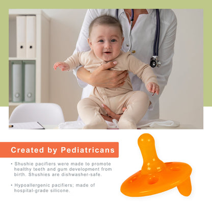 Shusher Baby Sloth Plush Sound Machine + 2 Shushie Pacifiers Bundle