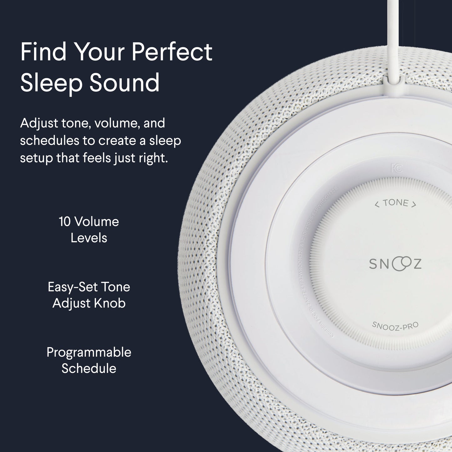 SNOOZ Pro White Noise Machine