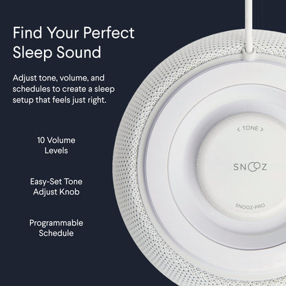 SNOOZ Pro White Noise Machine