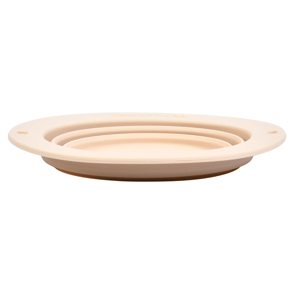 Three Little Tots Sugar Cookie Collapsible Bowl for Travel or Home