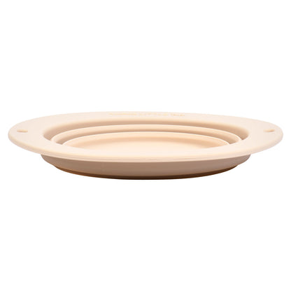 Three Little Tots Sugar Cookie Collapsible Bowl for Travel or Home