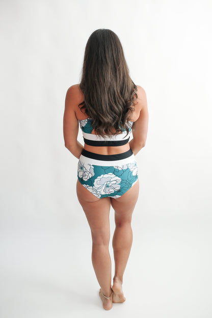 Movemama Moderate Coverage High Waist Bikini Bottoms