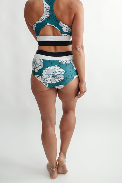 Movemama Moderate Coverage High Waist Bikini Bottoms