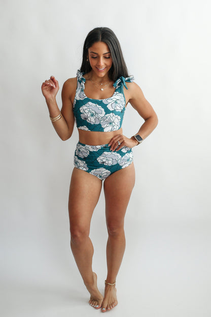 Movemama Tie Shoulder Breastfeeding Bikini Swimsuit Top