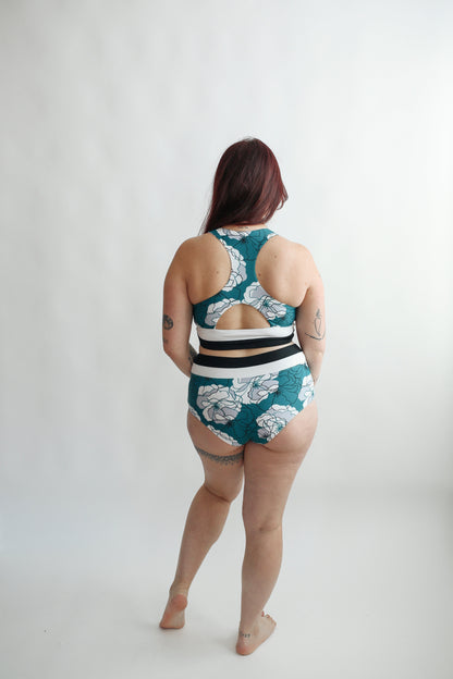 Movemama Moderate Coverage High Waist Bikini Bottoms