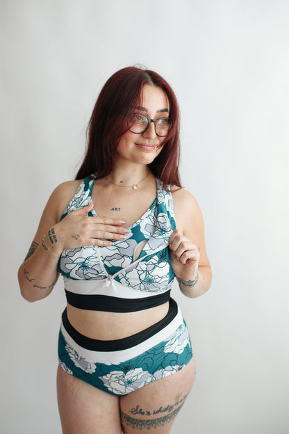 Movemama Moderate Coverage High Waist Bikini Bottoms