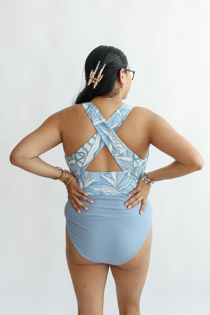 Movemama One Piece Zip Up Breastfeeding Swimsuit