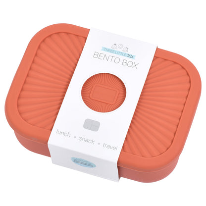Three Little Tots Terracotta Silicone Bento Box