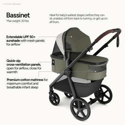 Mompush Ultimate 3 Stroller