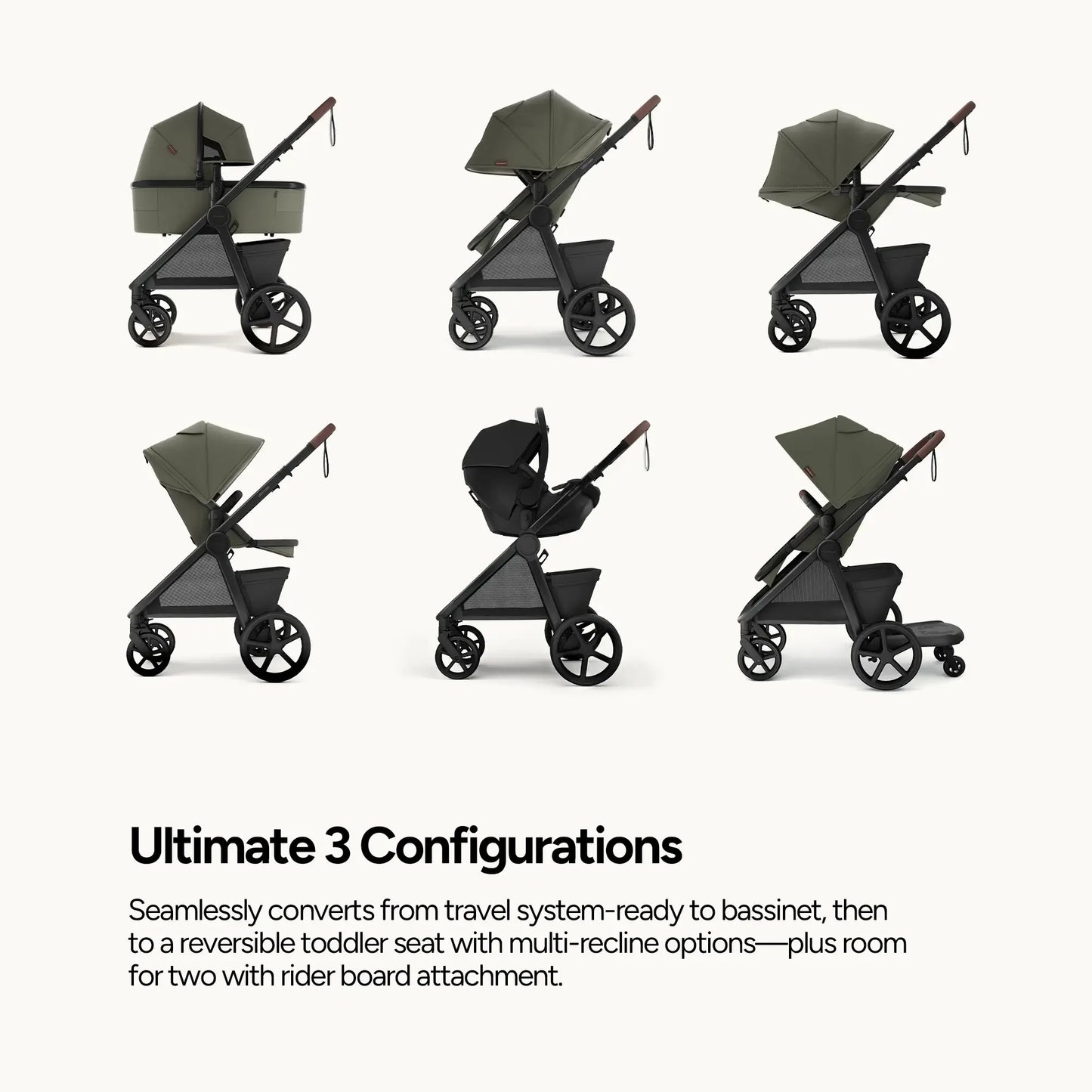 Mompush Ultimate 3 Stroller
