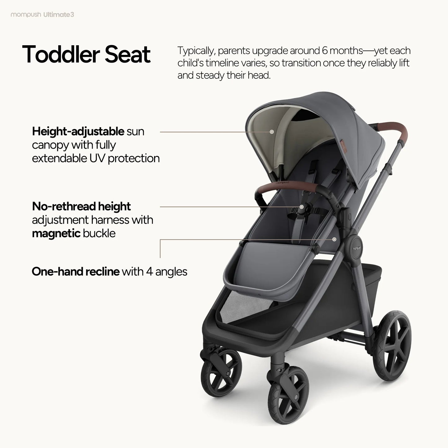Mompush Ultimate 3 Stroller