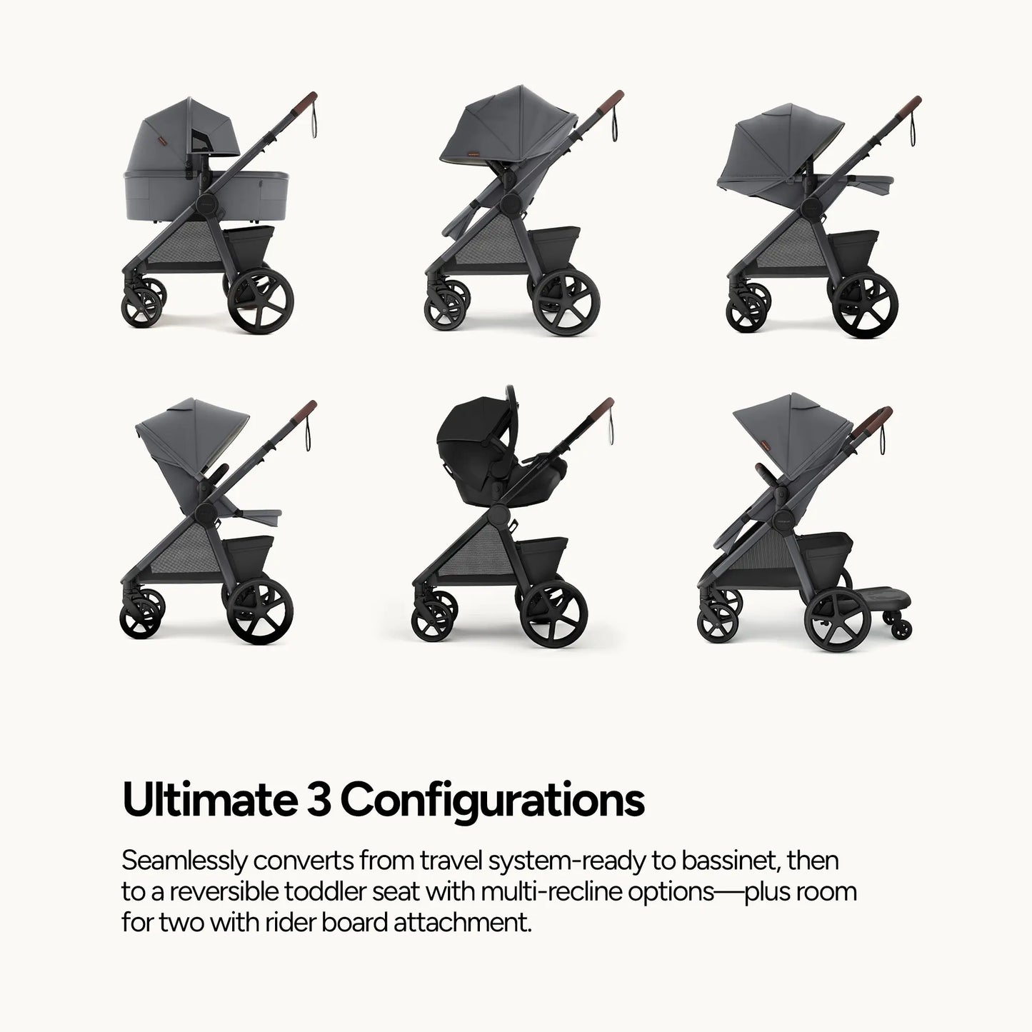 Mompush Ultimate 3 Stroller