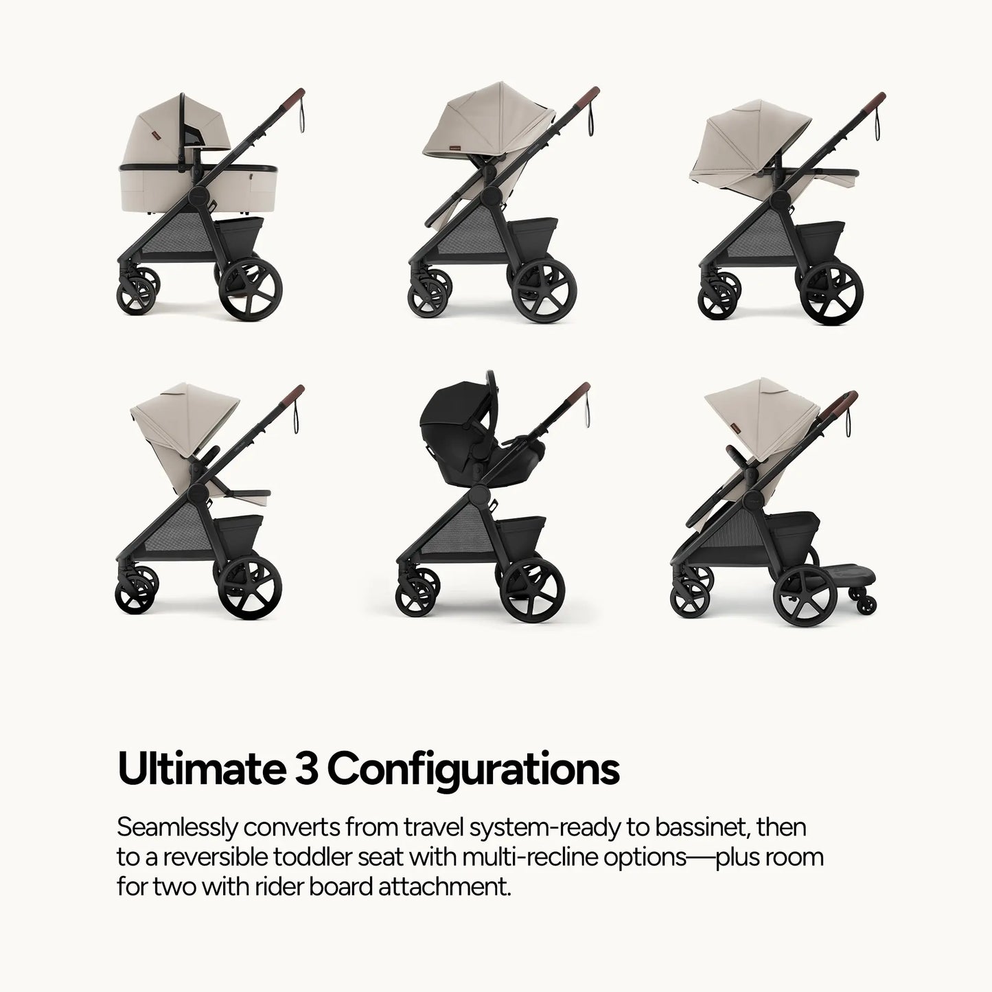 Mompush Ultimate 3 Stroller