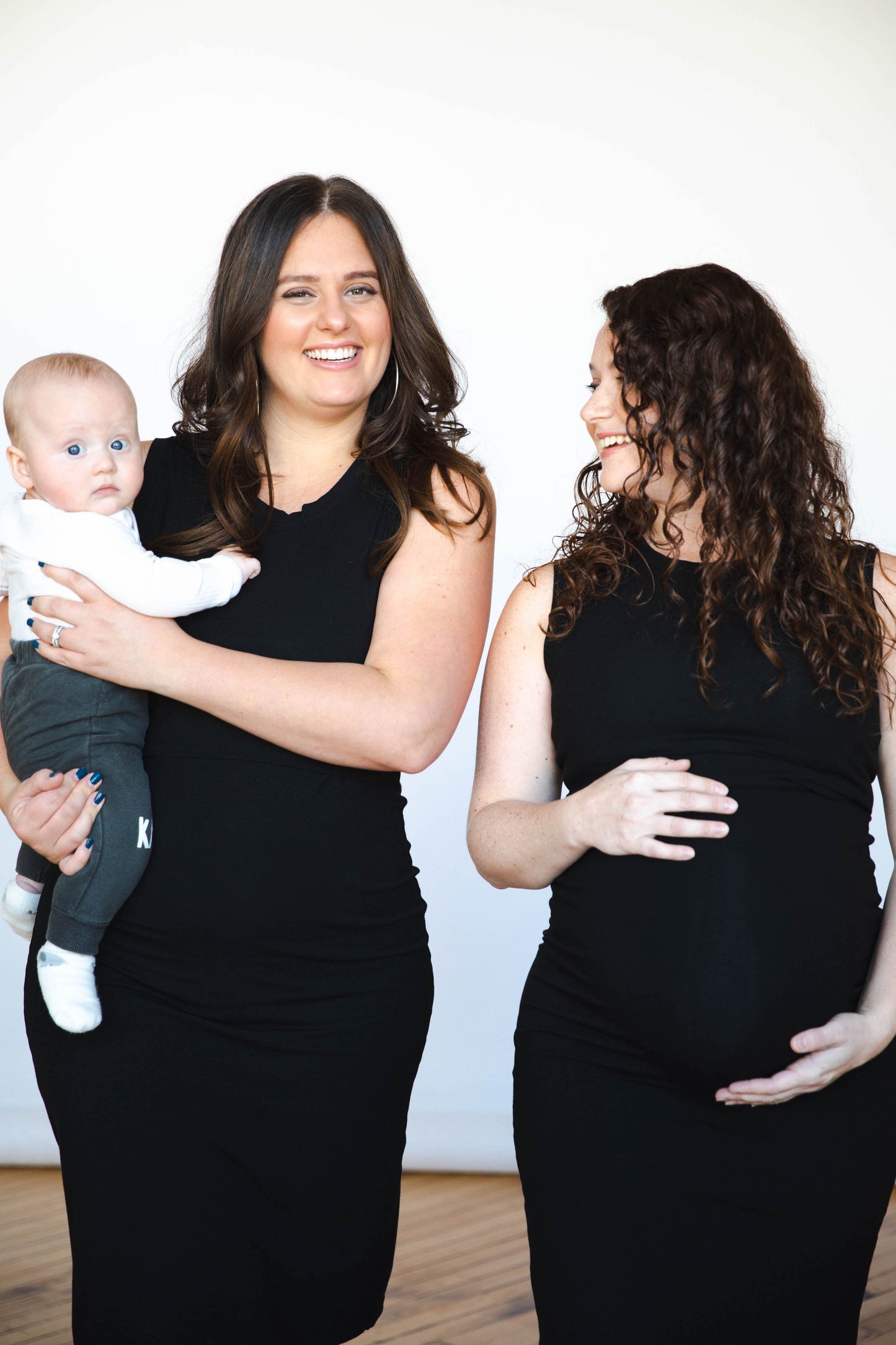 MLM Brand Little Breastfeeding Dress - Black