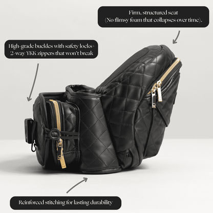 Tushbaby Hip Carrier - Ergonomic Baby Carrier & Hip Seat