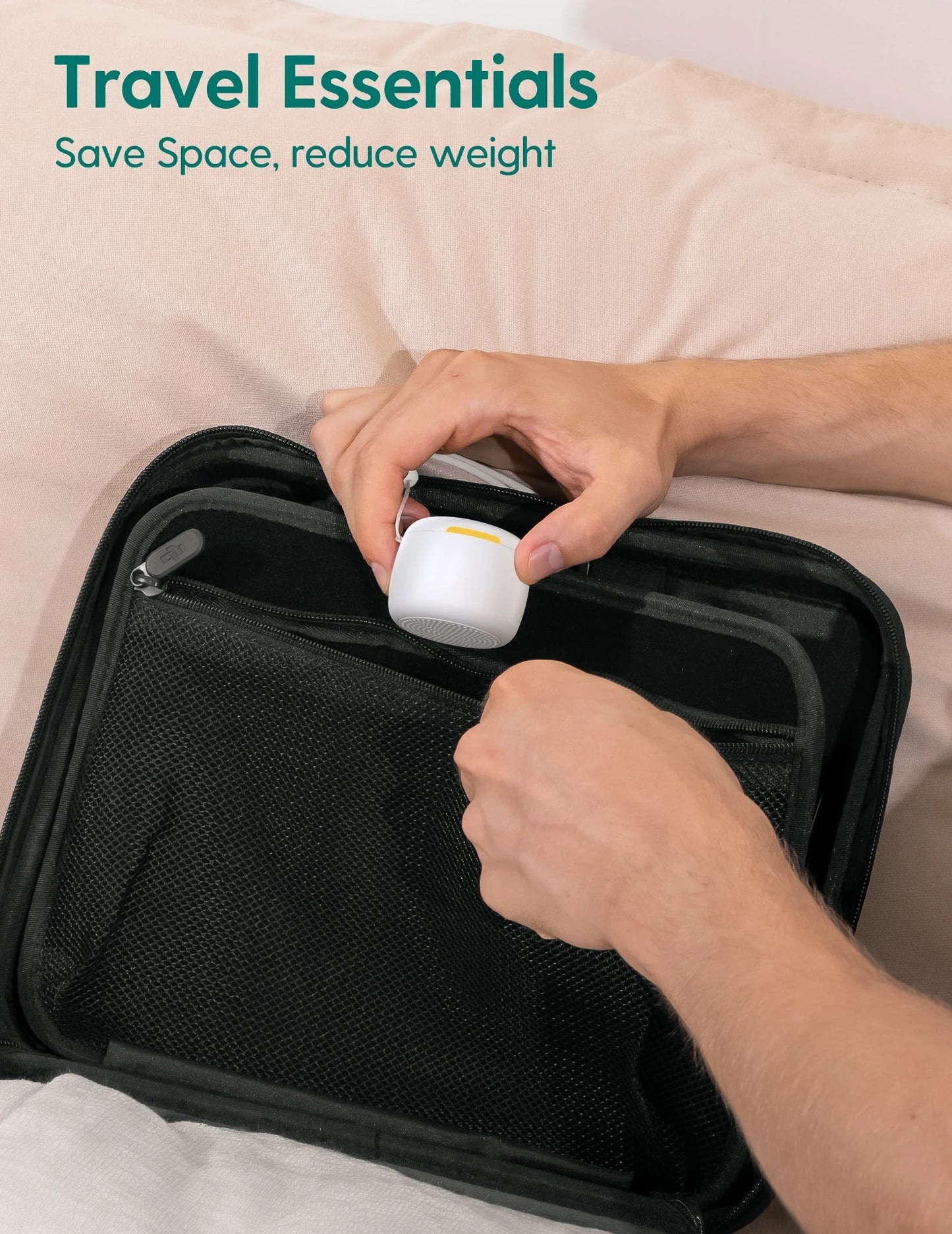 Babelio Pocket Mini Glow White Noise Machine