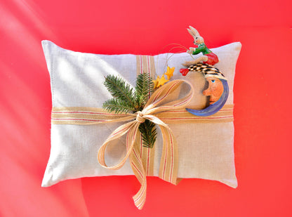 Wholesome Linen Organic Flax Toddler Pillow