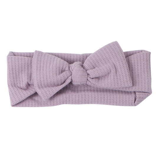 Three Little Tots Wild Orchid Waffle Headband