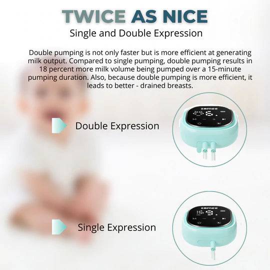 Zomee Z2 Pump & Hands-Free Collection Cups Bundle