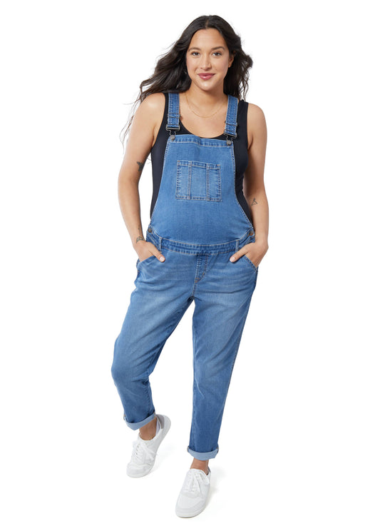 Women's Maternity Denim Overalls