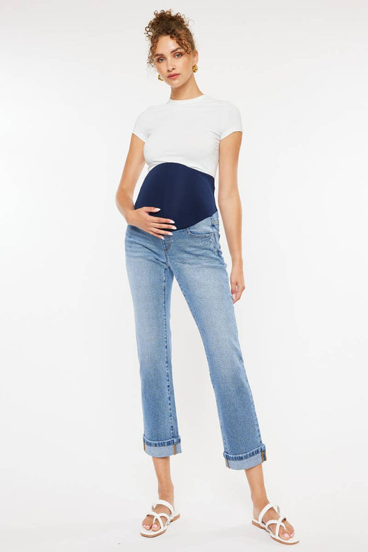 Kindra Maternity Boyfriend Jeans