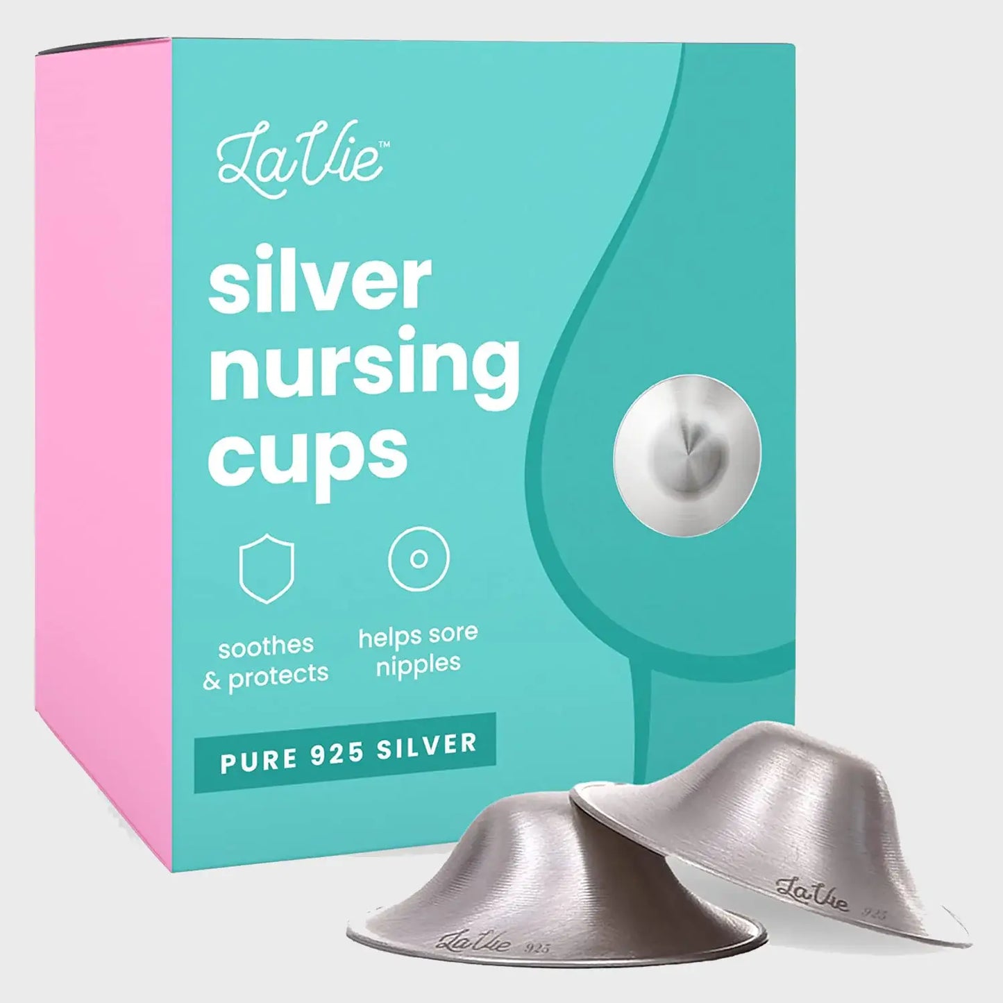 Silver Nursing Cups